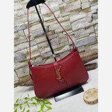 کیف زنانه دوشی مدل تک زیپ چرم زرشکی با تخفیف ویژه